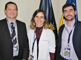 Dres. Hermes Abreo, Marina Depolo y César Kalazich