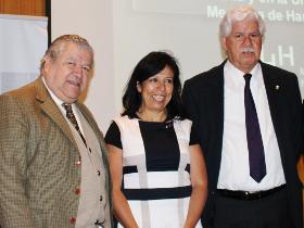 Dres. Raúl González y María Inés Cartes y Sr. Jorge Rojas