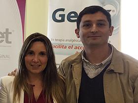 Sra. Gabriela Bravo y Dr. Naslo Castro
