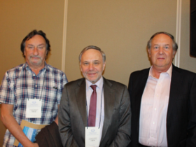 Dres. Luis Passalacqua, Claudio Liberman y Jorge Vega