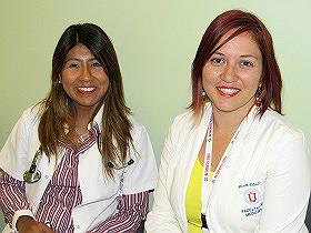 Dras. Mariela Arjona y Karla Escalona