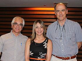 Dres. Danilo Valderrama, Ximena Barbagelata y Antonio Rollán