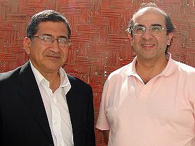 Dres. Gonzalo Vizueta y Domingo Barrientos
