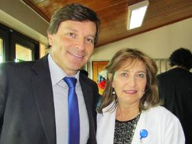 Sr. Luis Alberto Lindermeyer y Dra. Bianca Rossi