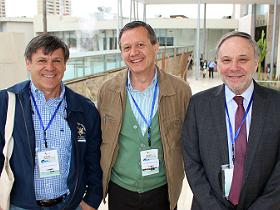Dres. Sergio Lobos, Roberto Bachler y Claudio Liberman