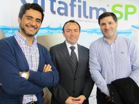 Dr. Felipe Marín, Sr. Víctor Rivera y Dr. Alfredo Triviño