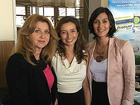 Dras. Pamela Ramolfo, Daniela Sandino y Srta. Pamela Bilbao