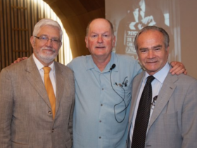 Dres. Pedro Uribe, Óscar Abeliuk y Jaime Contreras
