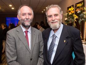 Dr. Manuel Fernández y Sr. Mauricio Huberman