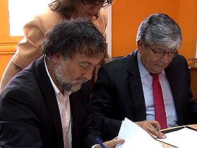 Dres. Jorge Ramos y Antonio Orellana
