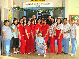 Miembros del equipo de neonatología