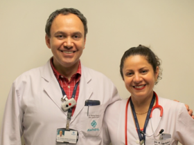 Dres. Rodrigo  Rosas  y Lupe Heredia
