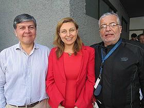 Dres. Danilo Gutiérrez, María José Álvarez y Roberto González