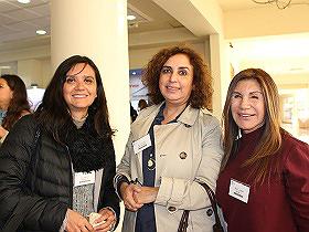 Dras. Mirtha Reyes, Claudia Cartagena y Juanita Pavié
