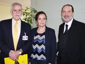 Dres. Benjamín Vicente, María Nieves Alonso y Francisco Vergara