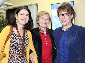 Dras. Paulina Reyes, María Campodónico y Rosemarie Brennet