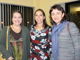 Dra. Roxana Oyaneder, Sra. Ximena Lyng y Dra. Victoria Novik