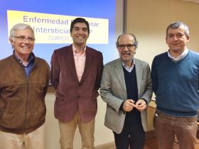 Dres. Rodrigo Gil, Víctor Martínez, Álvaro Undurraga y Rodrigo Blamey