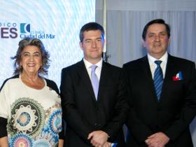 Sra. Virginia Reginato, Sr. José Ignacio Valenzuela y Dr. Patricio Weitz