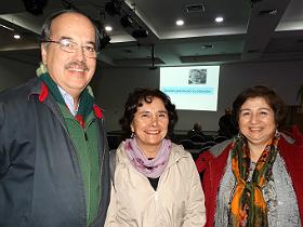 Dres. Patricio Cereceda, Evelyn Castro e Hilda Tapia