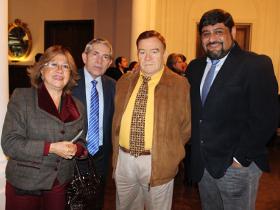Dres. Luz María Sepúlveda, Miguel Cerna, Sergio Carreño y Juan Enrique Pichot