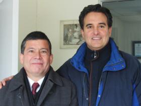 Sr. Marcelo Valenzuela y Dr. Álvaro Sánchez Navarrete