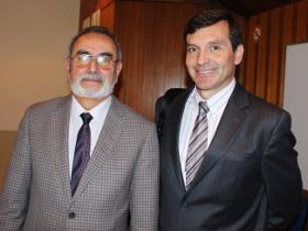 Dr. Patricio Ortiz y Sr. Luis Alberto Lindermeyer