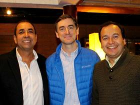 Dres. Gerardo Neumann, Martin Hoehmann y Álex León