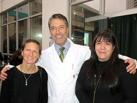 Dres. Lorena Pizarro, Julio Volenski y Francesca Solari.