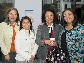 Dras. Evelyn Born, Orquídea Arredondo, Enriqueta Aguilar y Constanza Jara