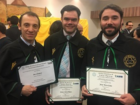 Dres. Nicolás Jarufe, Enrique Norero y Julián Varas.