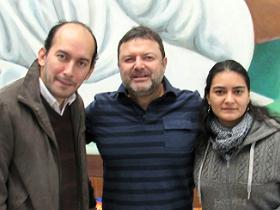 Dres. Gerardo Marchant, Roberto Valenzuela y Patricia Cornejo