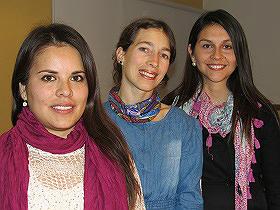 Dras. Camila Cossio, Rosario Ruiz-Tagle y Ana Keller