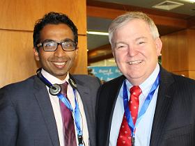 Dres. Suraj Kapa y Scott Wright