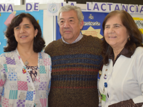 Dres. Mercedes Guevara, Jorge Lastra y M. Virginia Valdés