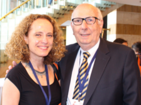 Dres. Pilar Hevia y Carlos Saieh