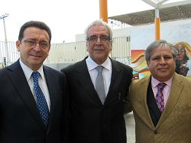 Dres. Hernán Cabello, Eduardo Vergara y Francisco Arancibia