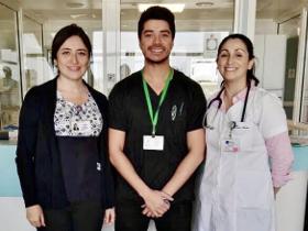 EU. Wilma Pareja, Flgo. Edison Gutiérrez y Dra. Fabiola Sepúlveda