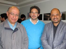 Dres. Juan Eurolo, Ignacio de la Torre y Sr. Hugo Reyes