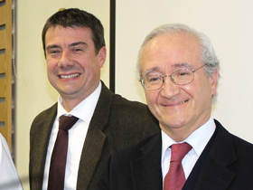 Dres. Klaus Puschel y Luis Ibáñez