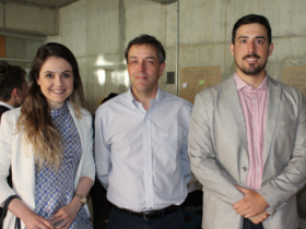 Dres. Bruna Benso, Patricio Smith y Sebastián Aguayo