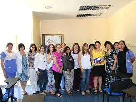 Dra. Sara Berríos junto a equipo del consejo técnico ampliado