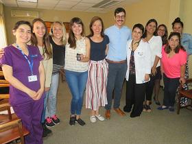 Profesionales asistentes a la actividad