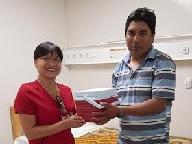 Matrona Mayling Lee entrega placenta según nuevos protocolos