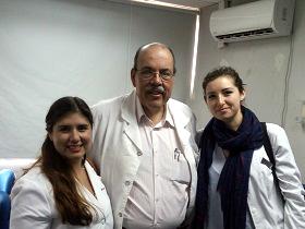 Dres. Romyna Zumaran, José Silva y Krasna Radic