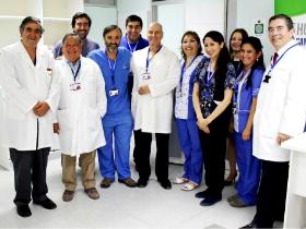 Médicos y profesionales de Servicio de Endoscopia