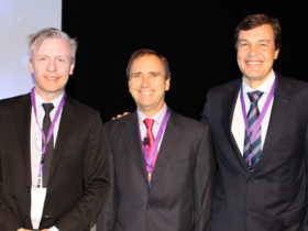 Dres. Mark Wilkins, Jaime Zacharias y Jorge Sahr