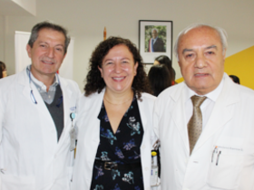 Dres. Francisco Moraga, Sofía Aros y Francisco Barrera