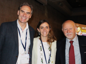 Dres. Mauricio Fernández, Melanie Paccot y Alejandro Abufhele