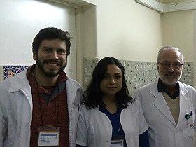 Dres. Rodrigo Espinoza, Daniela López y Alberto Botto
